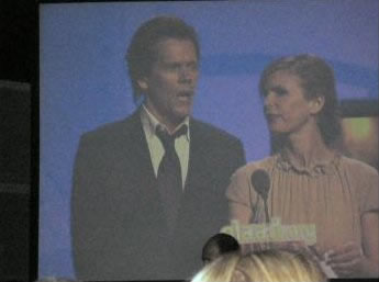 Kevin bacon and Kyra Sedgewick